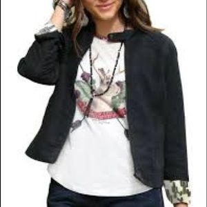 Cruel Girl Western Jacket Womens Faux Suede